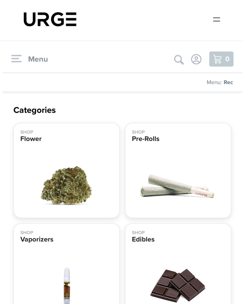 Guide to Placing Your Order At Urge